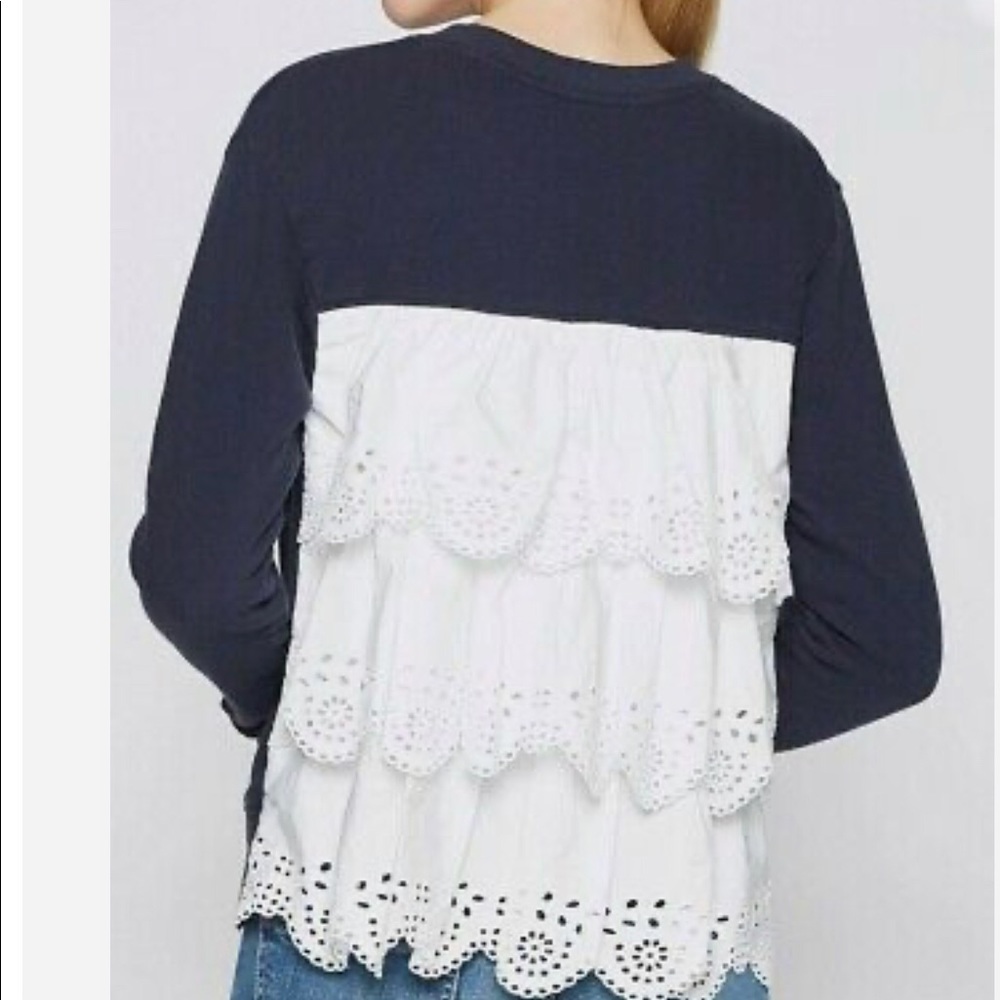 🥀 Last Chance🥀 Add to bundle for free Joie Devra sweatshirt with ruffles - Picture 2 of 10